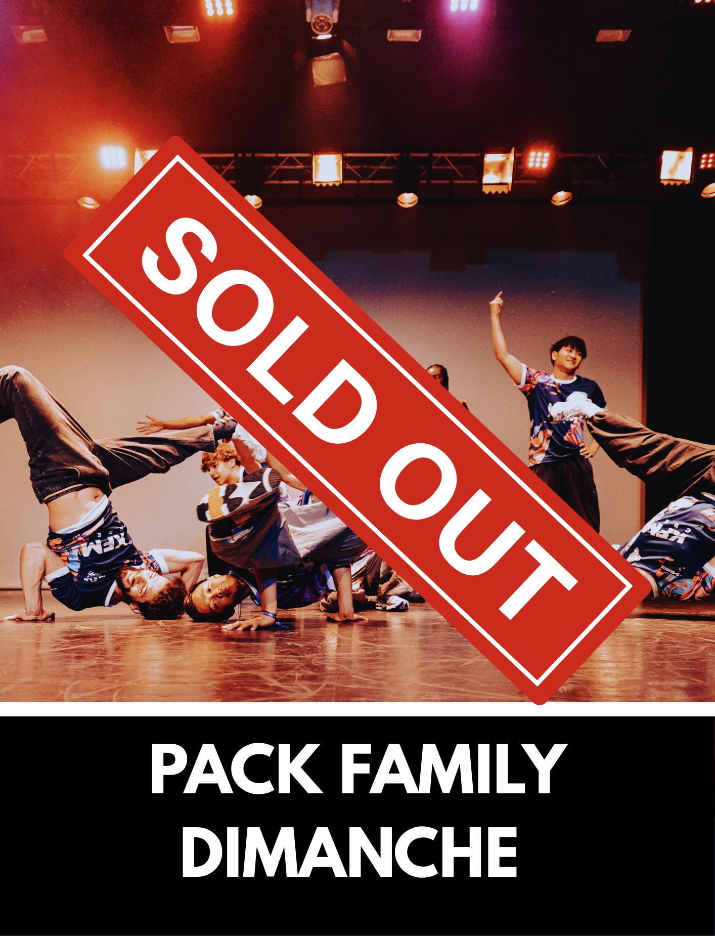 KFM Showcase 14ème - Dimanche, 26 avril 2026 - PACK FAMILY (2x Adulte, 2x Enfant)